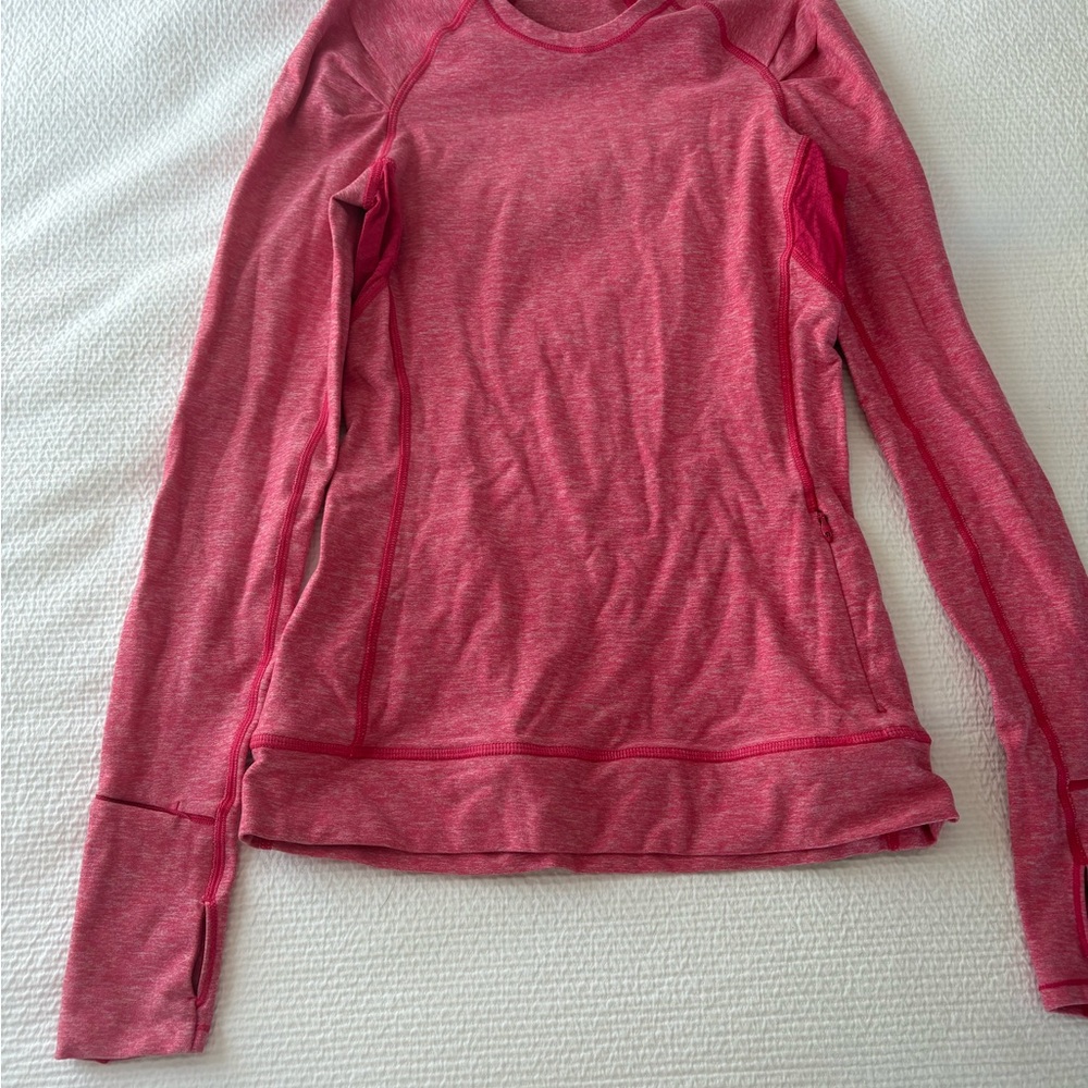 Lululemon Athletica Pink Long Sleeve Tee